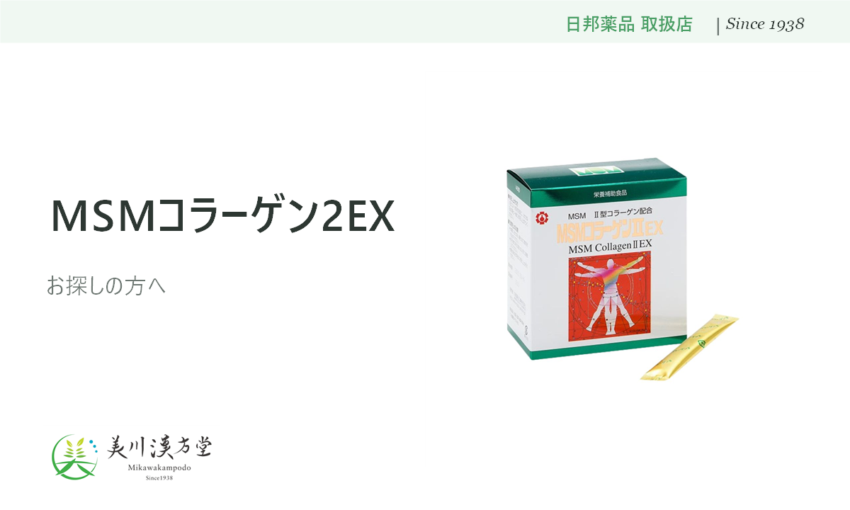 msm2ex 美川漢方堂