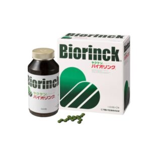 ヤクケン バイオリンク粒 1000粒×2本 チクゴ株クロレラ 健康食品 美川漢方堂