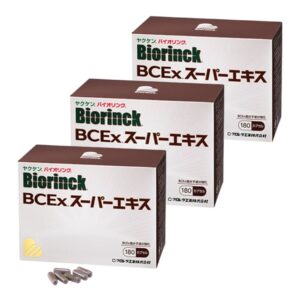 ヤクケン バイオリンク BCEx スーパーエキス 180粒×3箱 健康食品 美川漢方堂